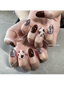 イチプラス(ICHI+)/バレンタインネイル