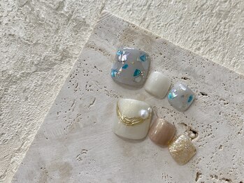 08ネイル(08 nail&school)/夏フット♪