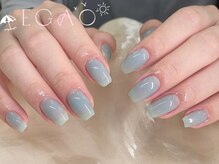 エガオネイルサロン 錦糸町店(EGAO NAIL SALON)/チップ長さだしワンカラー