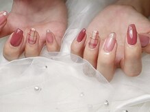ノンノンネイル(Nonnon.nail)/チェックネイル