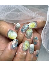 S. Nails【フィルイン/長さだし/マグネット/ニュアンス/フット/ハンドケア】/summer design