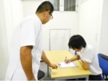 ほんごうだい健康院/体の状態をヒアリング