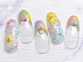 フラワーネイル
