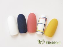 エリクサーネイル 五反田(Elixir Nail)/定額a シンプル/クーポン使用