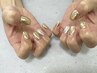 【パラジェル】ミラーネイル　¥8,000