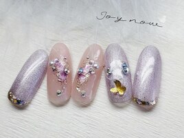 蝶々ネイル