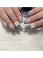 シェルネイル(SHELL NAIL)&nbsp;チェックフレンチ♪