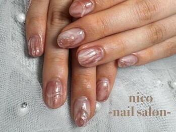 ニコ 茨木(nico)/ニュアンスネイル