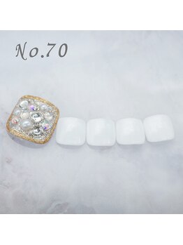 はあとねいる 大森店/フットネイル：No.70