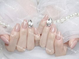 リボン埋め尽くしデザイン