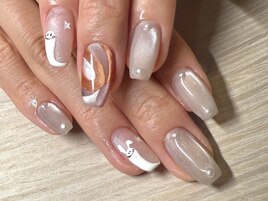 ハロウィンネイル