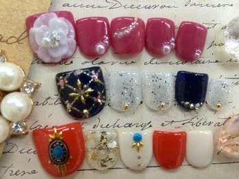 ジュエル(Jewel)/オフ込み フットやり放題 7980円