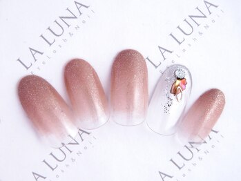 ラルナ ネイルアンドアイラッシュサロン(LA LUNA nail & eyelash salon)/8月9月◇定額ナチュラル◇