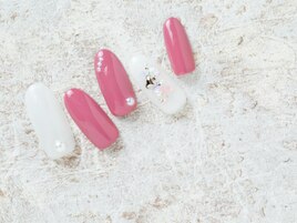 (1709)ハートパールネイル