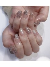 クリスタルネイルサロン(Crystal Nail)/ツイードネイル
