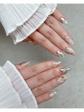 クリーム(Nail Atelier CREAM)/ブライダルネイル☆お任せdesign