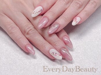 エブリデイビューティ 池袋店(EveryDay Beauty)/押し花ネイル