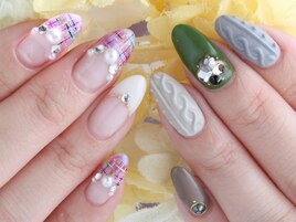 ツイード☆ニット