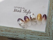 ミンクスタイル 恵比寿店(Mink Style)/カラグラお花アートネイル