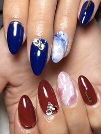 アシメ大理石アート