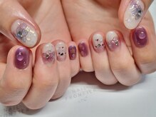 ネイルフロンティア 吉祥寺(NAIL FRONTIER)/上品あじさい11980円