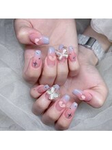 クイーンズビューティーサロン 新宿本店(Queen's beauty salon)/チップ長さだしやり放題