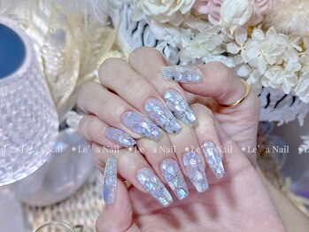 レアネイル 渋谷店(Le’a nail)/シェールの埋め尽くし☆