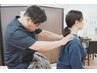 全身整体骨格矯正のみ方（ほぐしなし）歪み測定と骨格整体矯正￥5000
