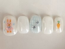 カラ ネイル 中津店(calla nail)/らくがきうさちゃん