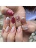 【甘皮ケア込み】　お写真持ち込み Free design 3h　　最定額　¥8500～