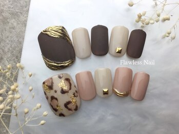 フローレスネイル 新宿西口店(FlawlessNail)の写真/【毎回オフ無料☆】フットシンプルコ-ス¥6680.¥6980/フットアートコース¥7780♪ワンカラ-¥5980も人気☆