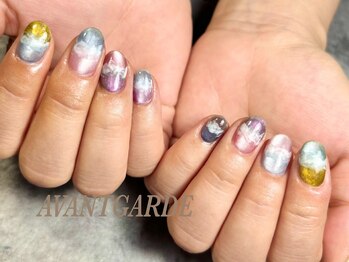 アバンギャルド(Avantgarde)/【福山市ネイル】ネイルデザイン