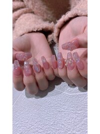 埋め尽くしネイル