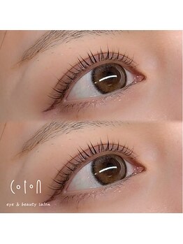コトンアトリエ アイ アンド ビューティー(COTON atelier eye & beauty)/セパレートパーマ