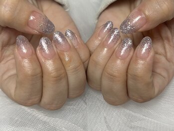 秋桜./ラメグラデーション