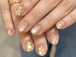 マグネットフラワーネイル