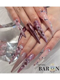 ピンクネイル
