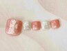 ★フットネイル★【スタンダードコース】ジェルオフ無料　￥8,800-