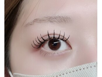 プリマリーチェ(Primalice)の写真/マツエク人気No.1【Wフラットラッシュ】持続力が高い！/韓国風/束感/コーティング仕上げ