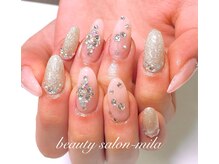 アキレイ(AKILEY)/ラメストーンネイル