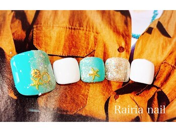 ライリアネイル(Rairia nail)/フットデザインコース