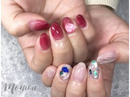 左右ちぐはぐ人気です♪