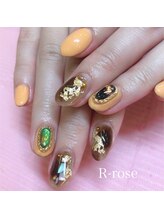 アールローズ(R-rose)/べっ甲アート　￥10142