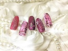 ネイルミュージアム(Nail Museum)/【冬】ツイードネイル