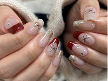 シェリーラメール 原宿店(cherie la mer)/リボンネイル