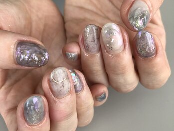 リノ 大阪本町店(lino)/ニュアンスネイル【7.12】