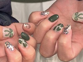 ぷっくりネイル