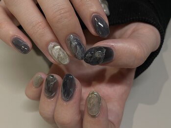 リノ 大阪本町店(lino)/ニュアンスネイル【4.16】