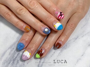 ネイルアトリエルカ(nail atelier LUCA)/W-298 キャラクターしっぽネイル
