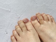 シンプルジェルネイル専門店 バランス(balance)/ナチュラルデザインフットネイル